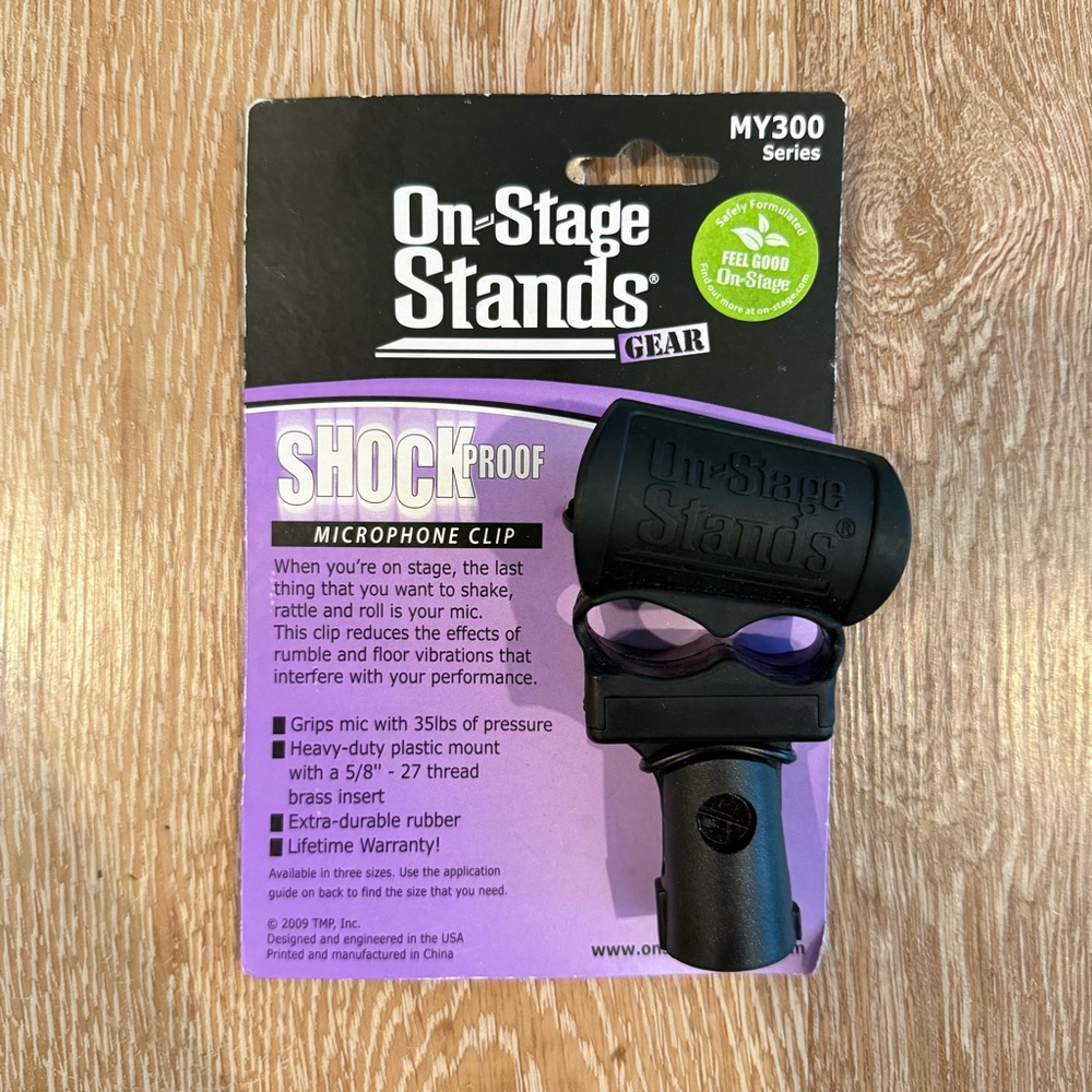 On-Stage Shock Clip for microphones 
Brand new